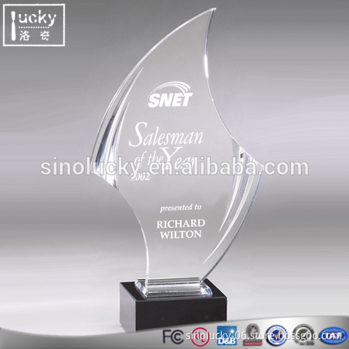 Custom crystal resin cheap award for gift